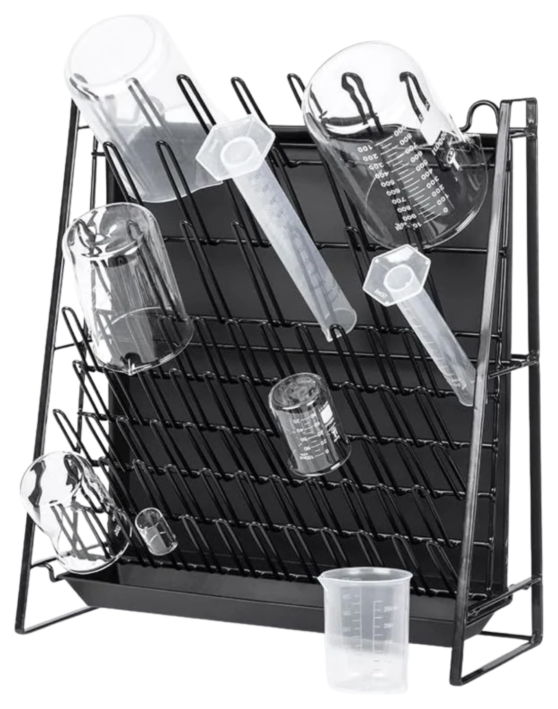 Lab Glassware Drying Rack, 78-Peg Stand photo